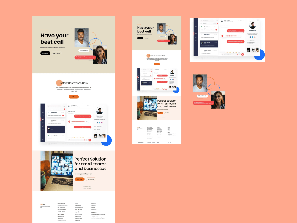 A complete responsive website from Figma Design to Webflow development ...