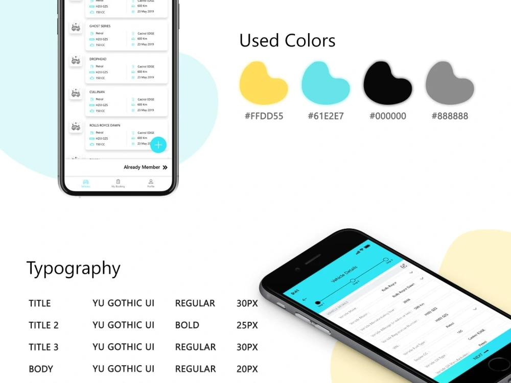 A stunning mobile app UI/UX Design | Upwork