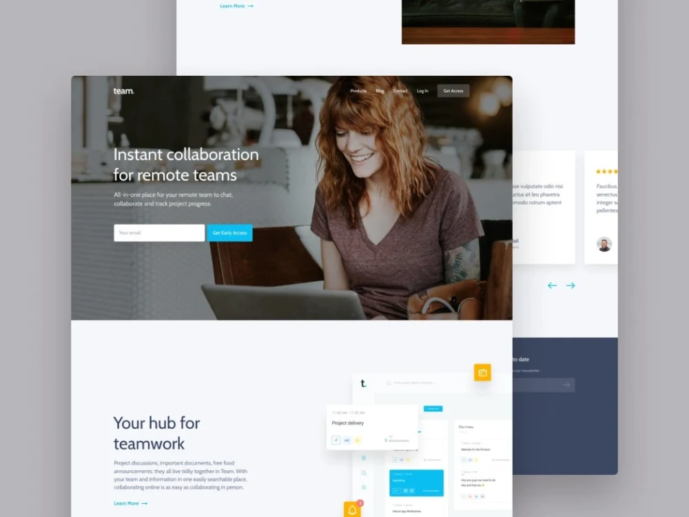 Interactive Website Format A modern, responsive, powerful and interactive website. | Upwork