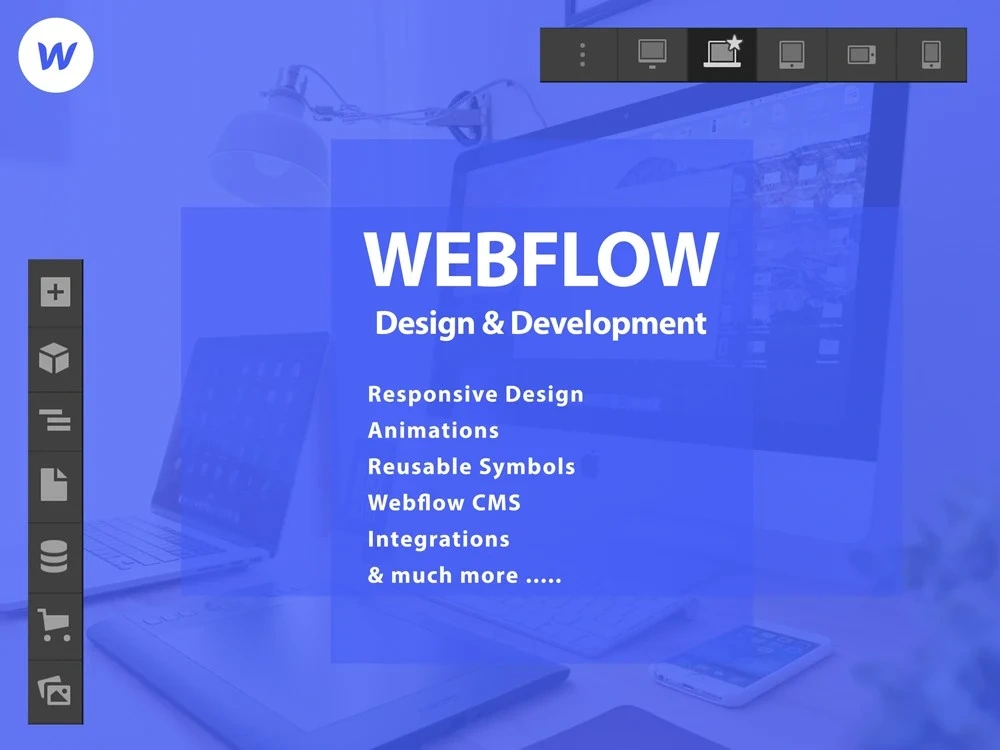 A fully responsive Webflow website | Upwork
