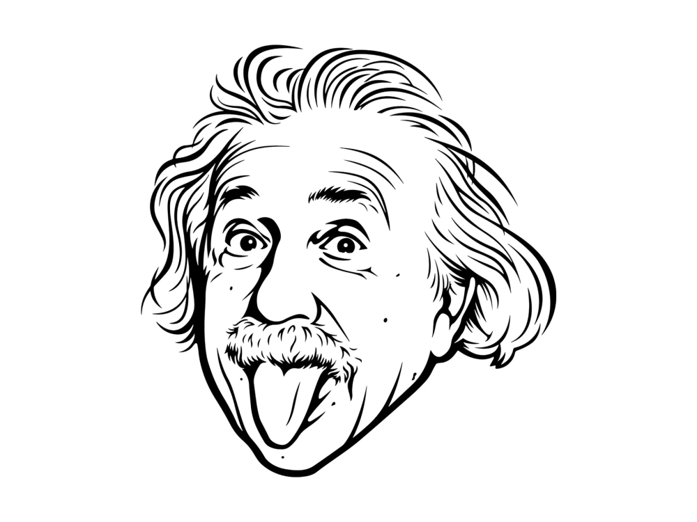 An amazing face logo silhouette and stencil vector art from your photo ...