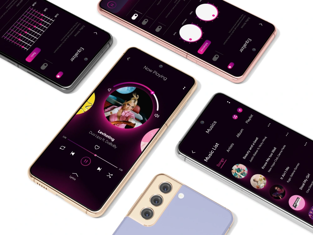 Modern UI mobile app mockup | Upwork