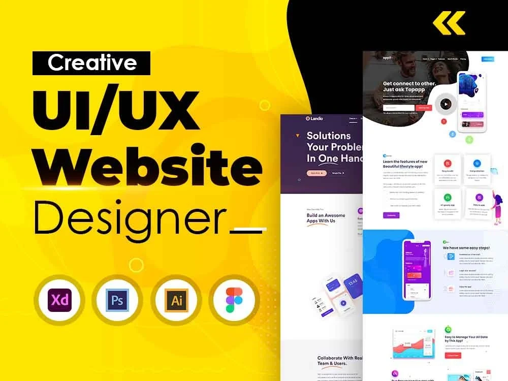 A Creative & Professional ui/ux web design | Upwork