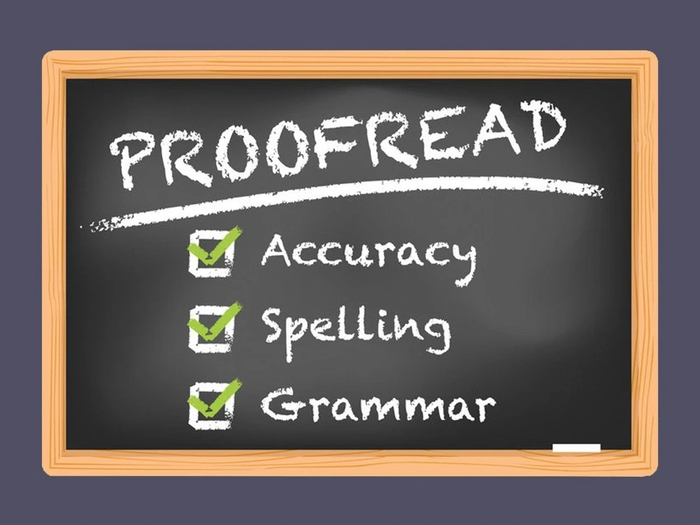 A perfectly edited and proofread paper. | Upwork