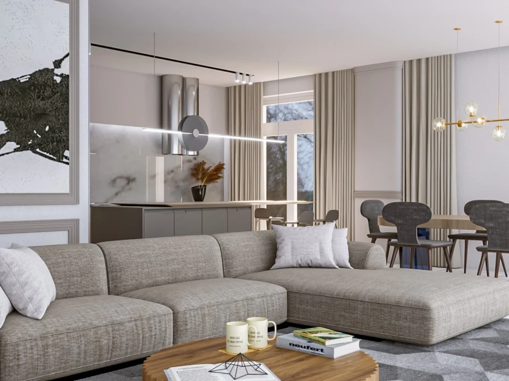 Realistic 3d home interior design, render, model and renovation also ...