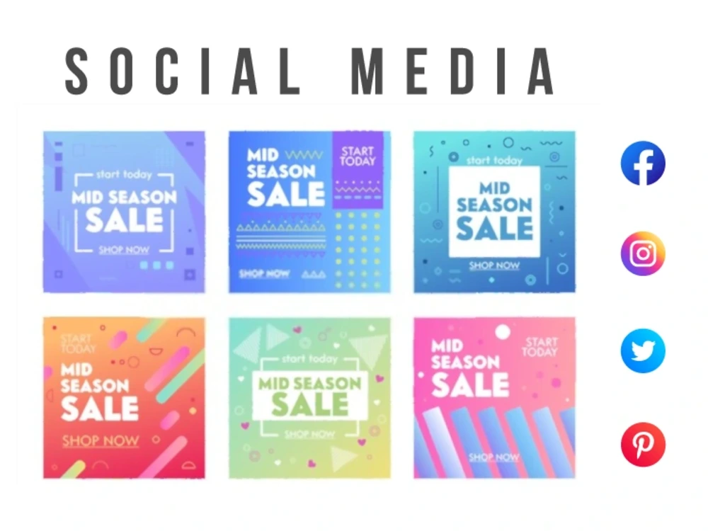 Modern & catchy Social Posts & Banners for Facebook, Instagram ...