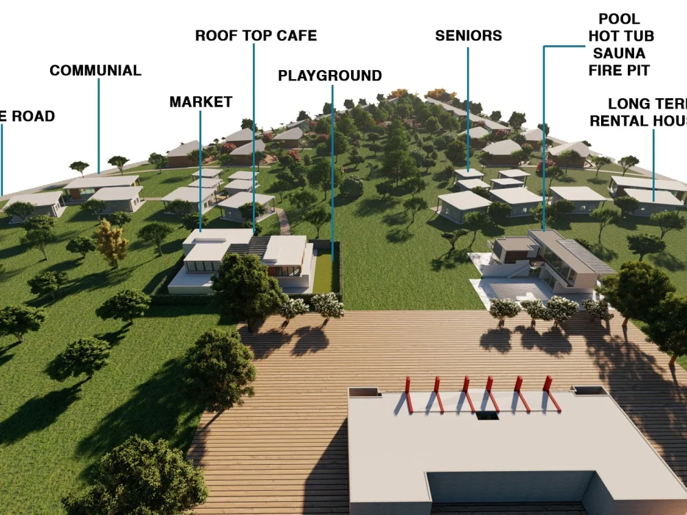 Conceptual design - 3D site plan for your real estate development ...