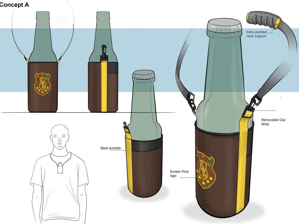 Professional concept sketches of your product design idea. | Upwork