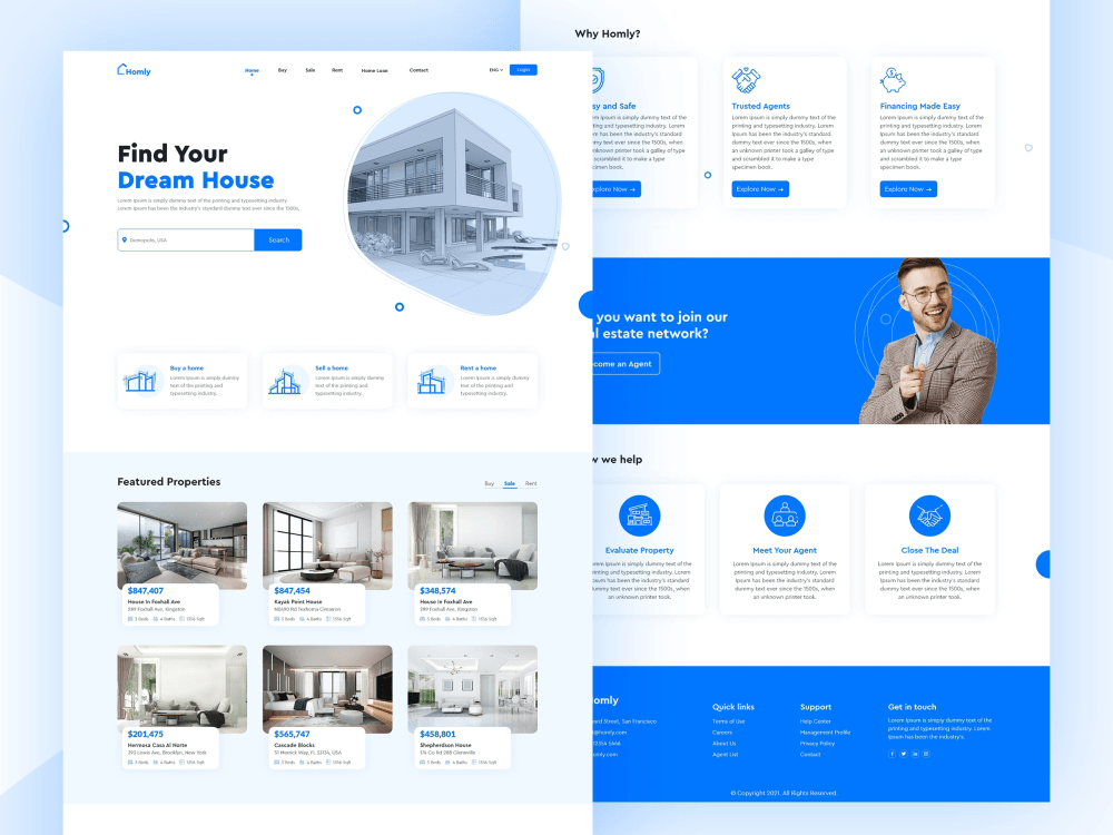 Web or mobile app UI UX design and interactive prototype | Upwork