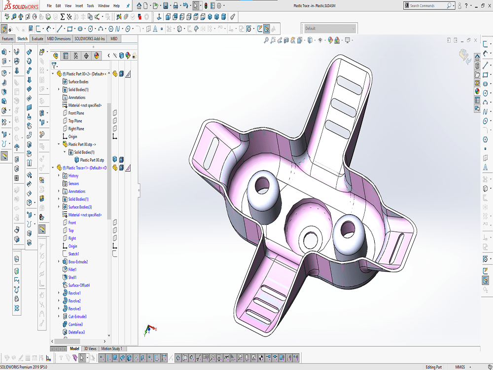 A 3D model (.stp/.STEP/.SLDPRT/.SLDASM/.CATPart/.CATProduct) | Upwork