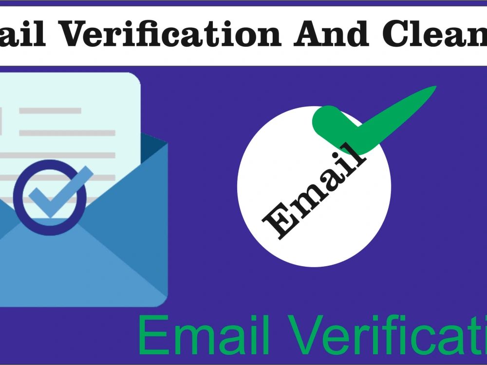 Bulk email verification and list cleaning service | Upwork