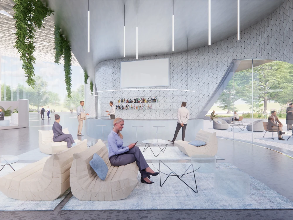 Interior architecture rendering and/or design (public or private ...