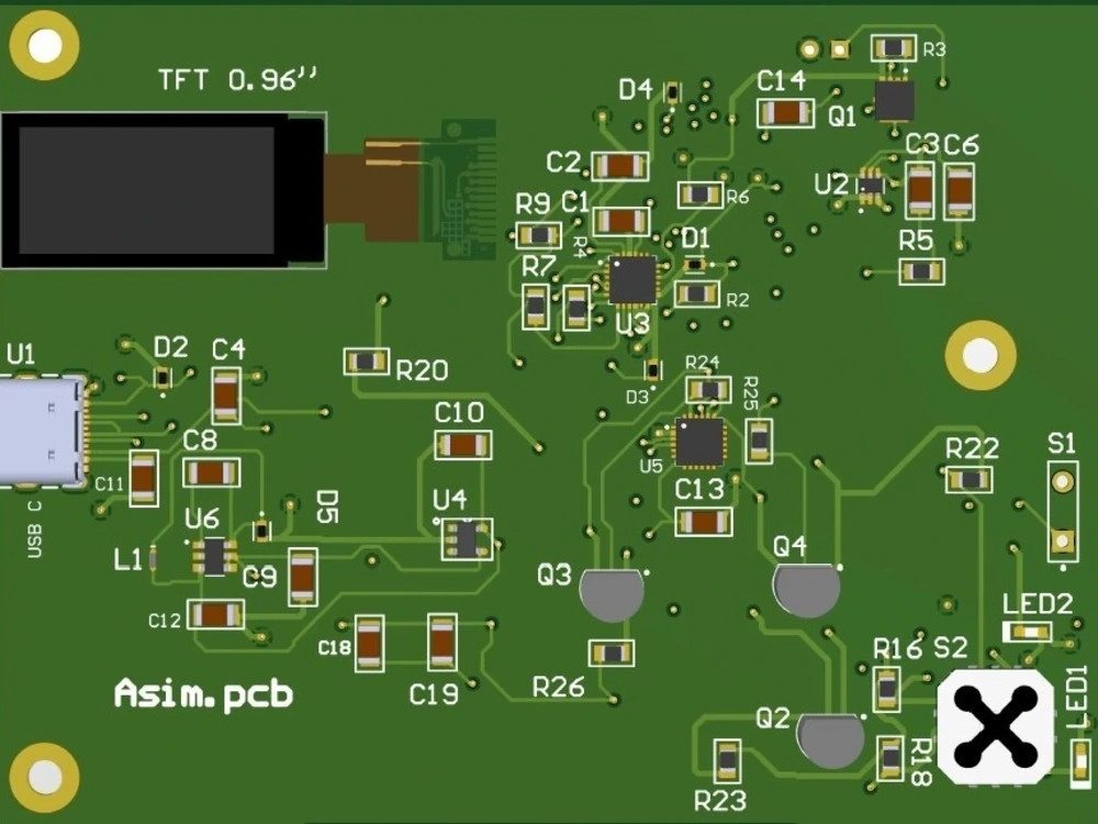 A PCB design of your circuit diagram with manufacturer files and 3d