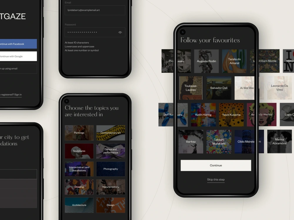 A polished UI app clickable prototype | Upwork