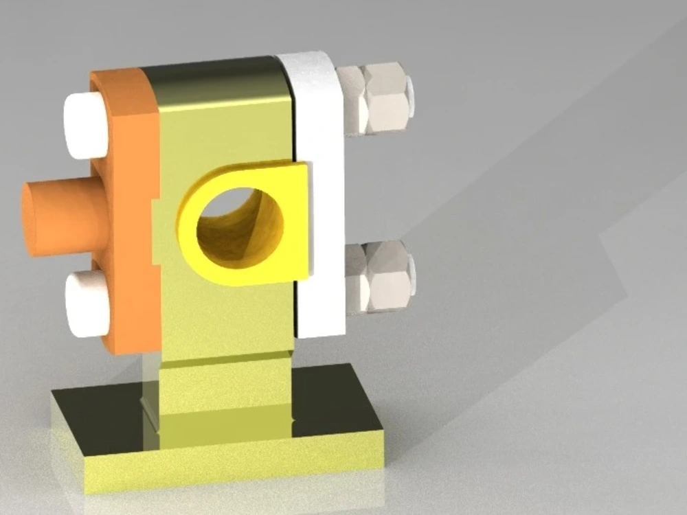 Design and analysis for Mechanical parts in Creo, Solidworks and Ansys ...