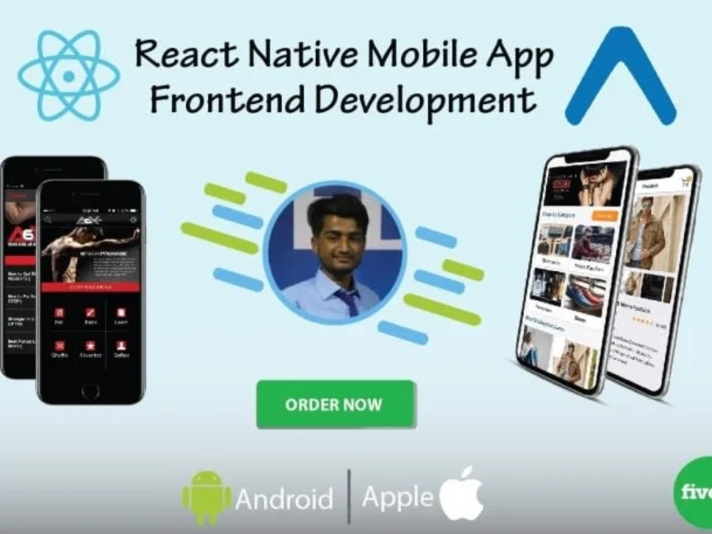 A mobile app frontend with react native | Upwork