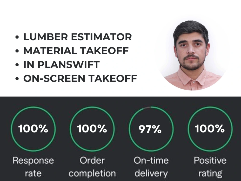 Lumber/timber estimation and takeoff in Planswift, Onscreen takeoff