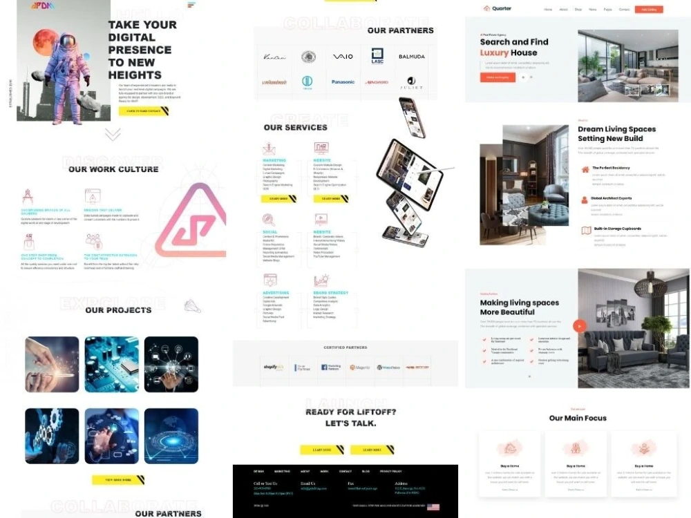 A frontend developer to customize a responsive website using HTML, CSS ...