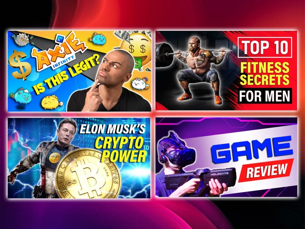 A Clickbait Youtube Thumbnail Designer Youtube Thumbnail Thumbnails