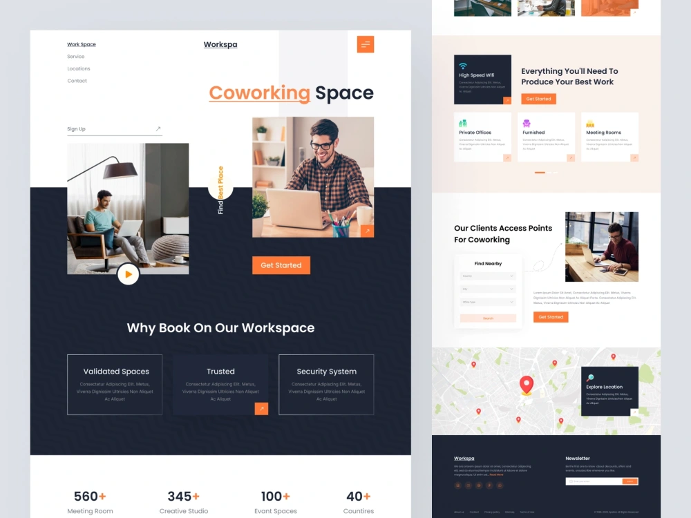 Professional web ui ux design | Upwork