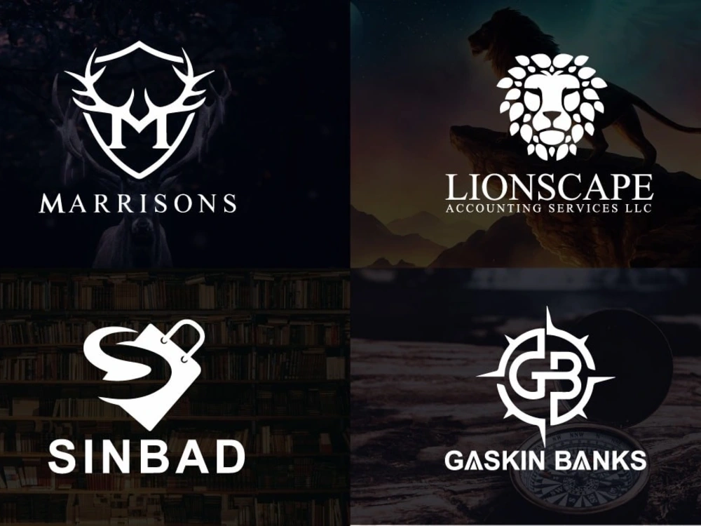 A fascinating WORDMARK / LETTERMARK / LINEART / TYPOGRAPHY logo design ...