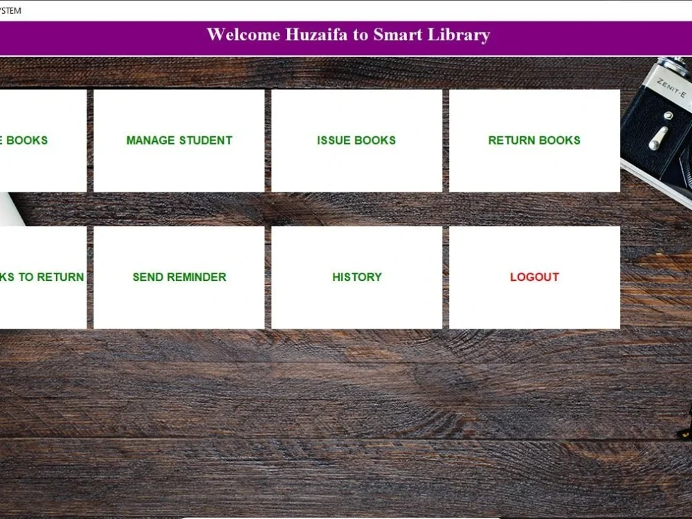 A fully functioned library management software | Upwork