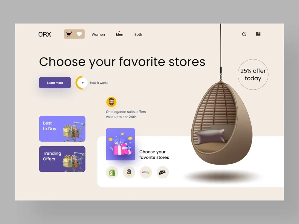 Professional Clickable Wireframes | UI/UX Designs | Upwork