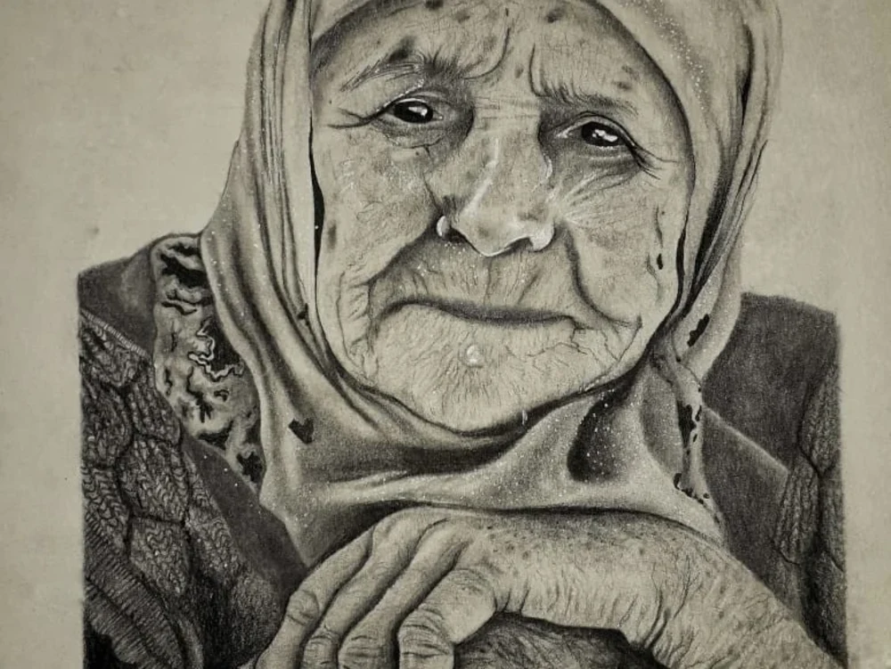 A realistic hand drawn pencil portrait | Upwork