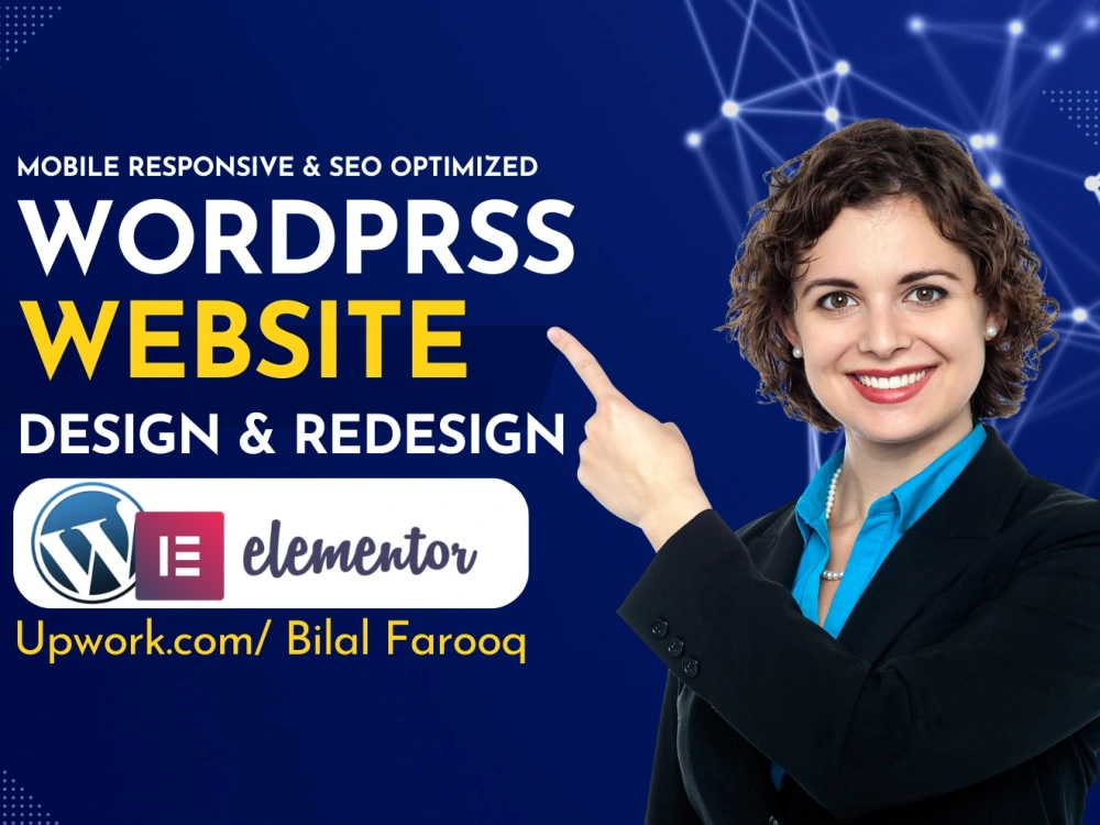 Design, redesign or revamp wordpress website with elementor pro | Upwork