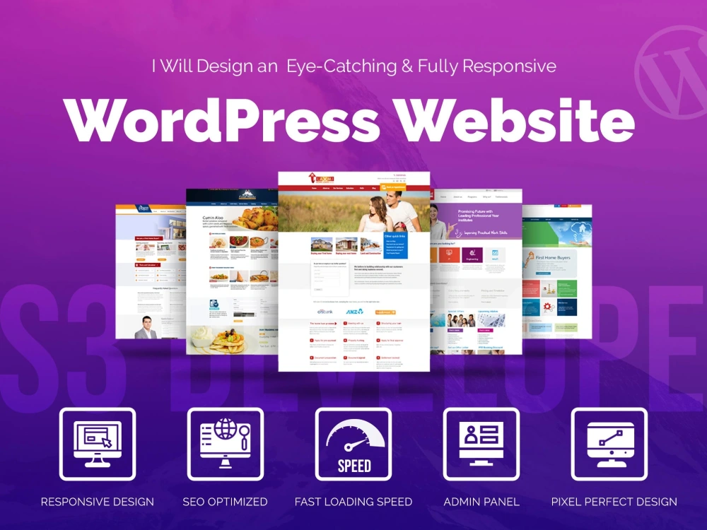 A stunning and fully responsive WordPress website designed and ...