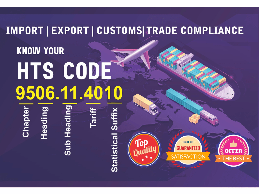 An accurate Taric/HTS/HS codes, customs duties calculated for your