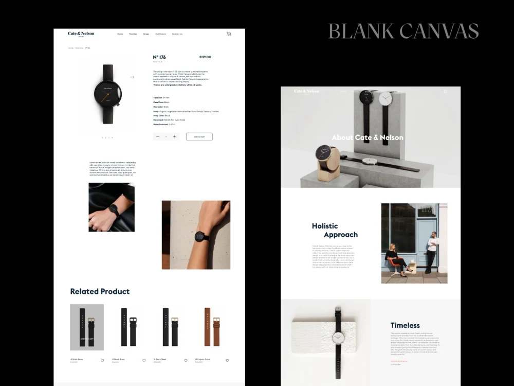 Landing page, website front end design conversion to HTML CSS JS Vue ...