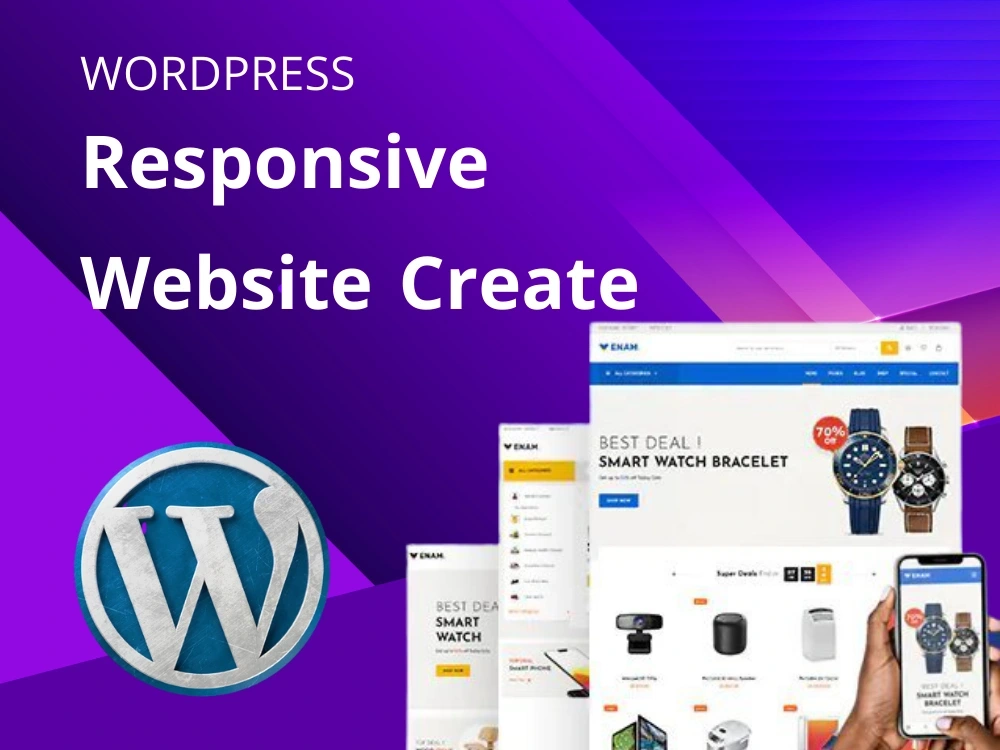 Fully optimized responsive wordpress website design | Upwork