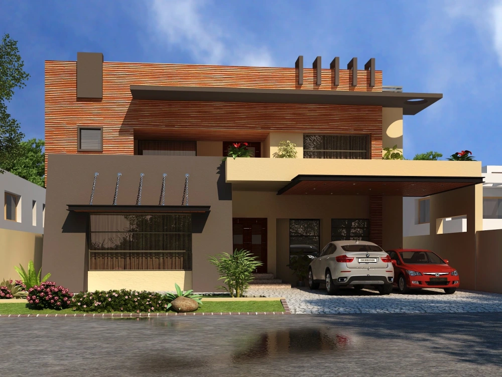 Home External Rendoring Photorealistic 3D Exterior renderings for Residential, Commercial ...