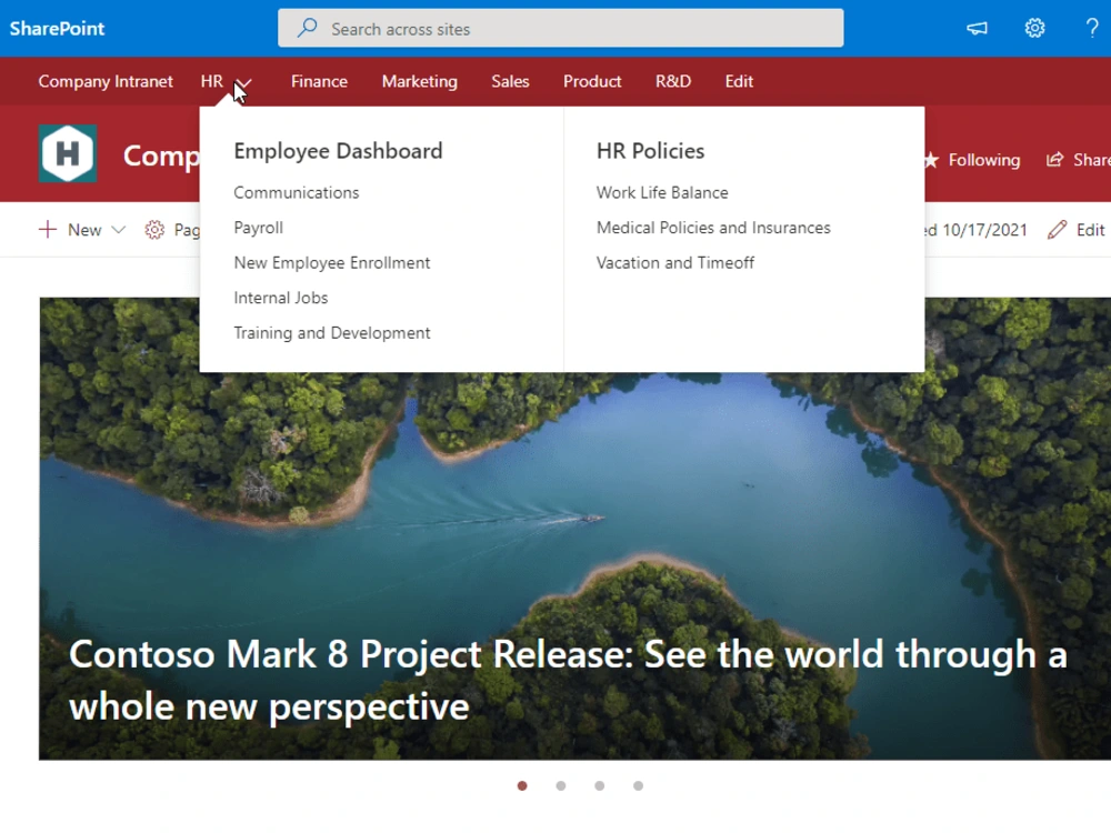 Custom SharePoint Intranet Platform | Upwork