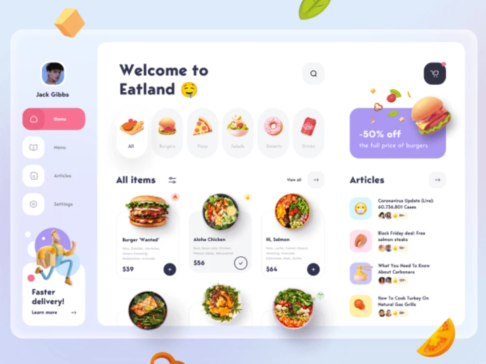 Unique UI/UX design to sell more online! | Upwork