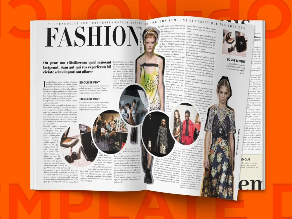 A professional magazine layout design | Upwork