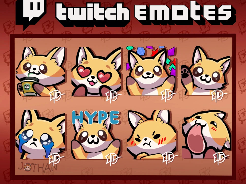 One Custom Emote or Badge! | Upwork