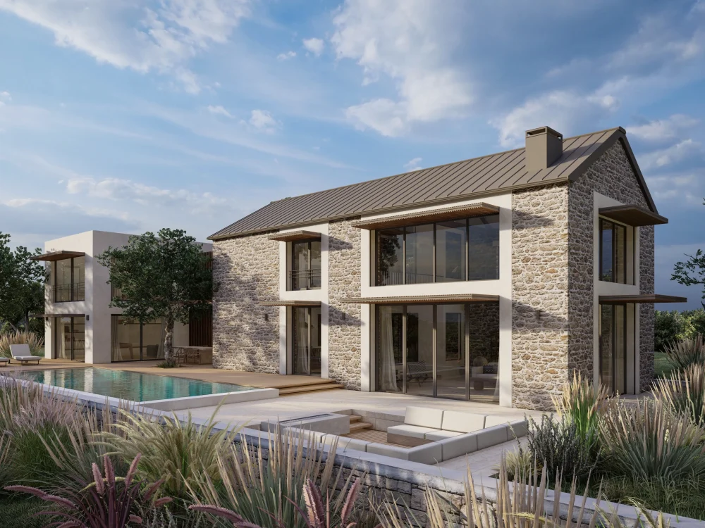 A stunning photorealistic architectural 3d rendering | Upwork