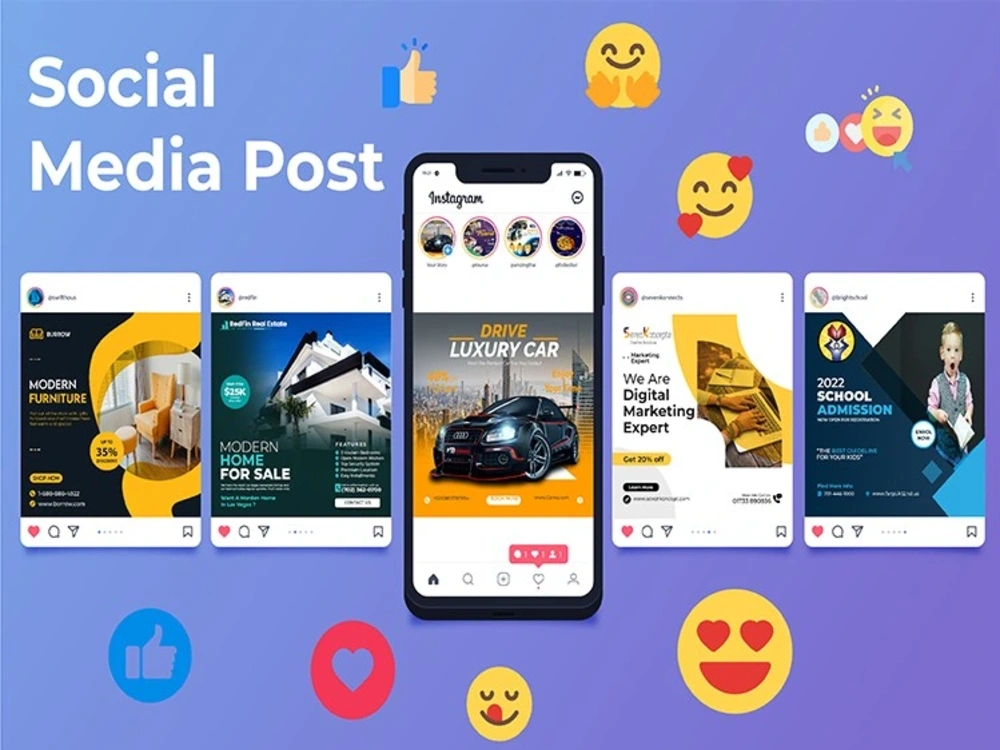 An Attractive Social Media Post/ads design | Upwork