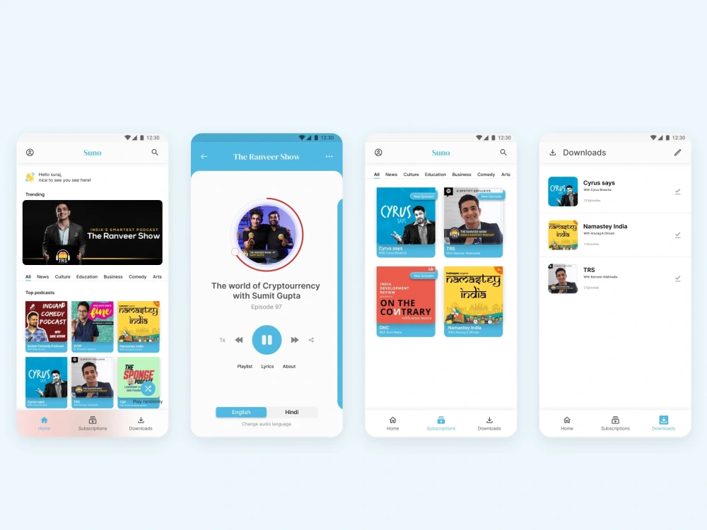 A stunning mobile app by a Google Certified UI/UX Designer | Upwork