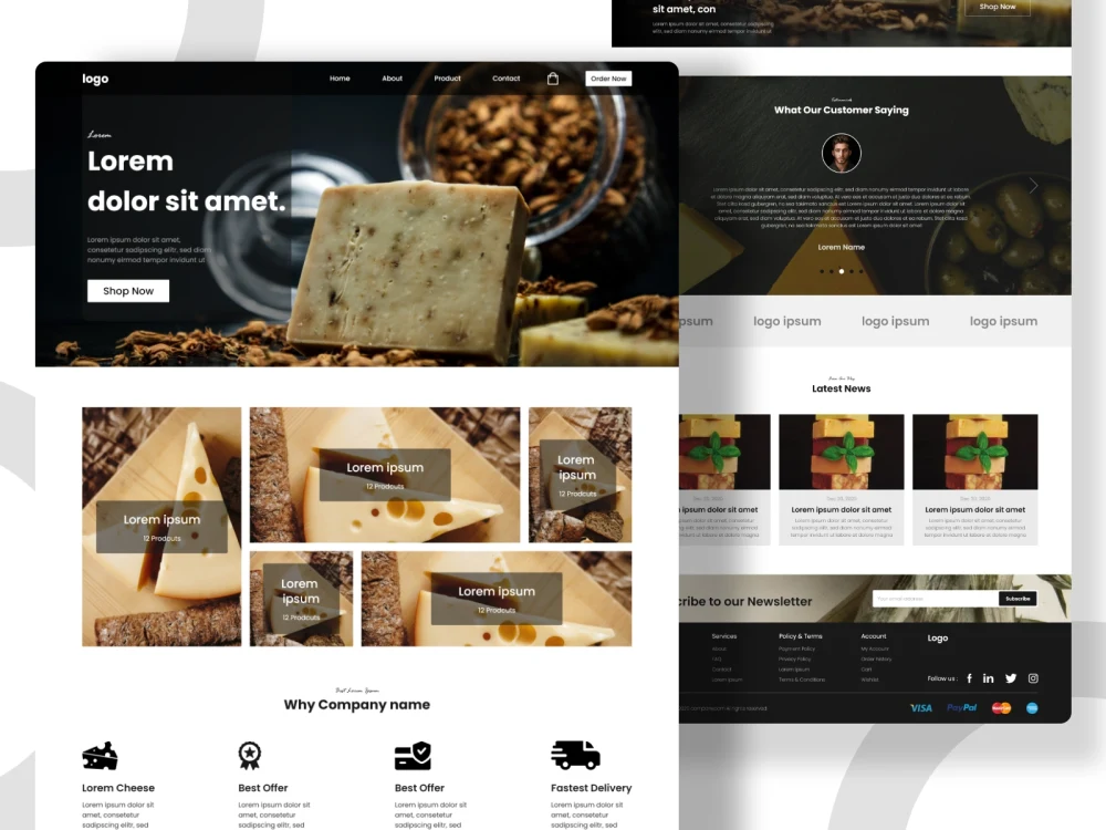 Awesome UI UX for website landing page and mobile app | Upwork