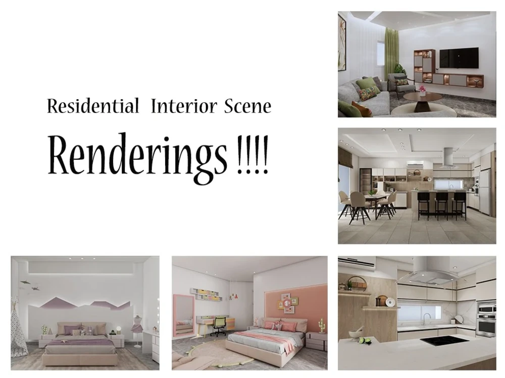 3D Realistic Interior Scene Rendering !!!! | Upwork