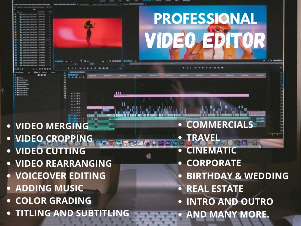 Professional Video Editing work in 24 hours | Upwork