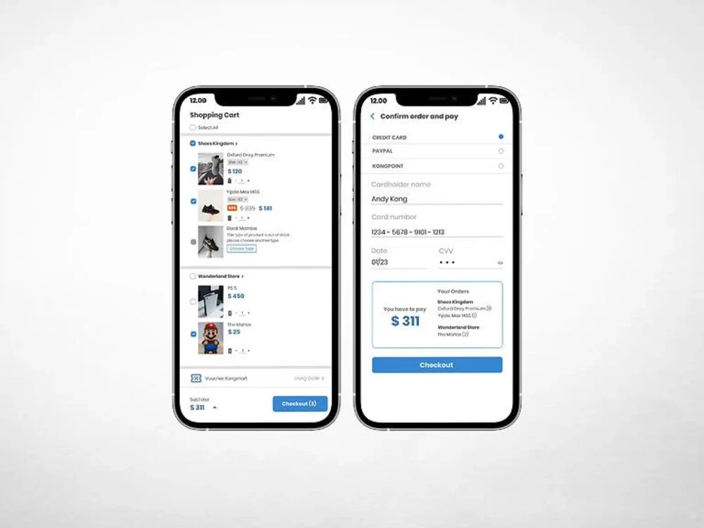 A professional interactive mobile app UI UX | Upwork