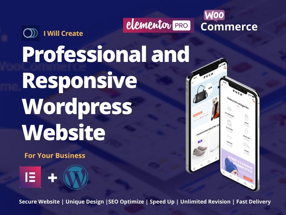 A complete, modern and responsive WordPress Website | Elementor Expert ...