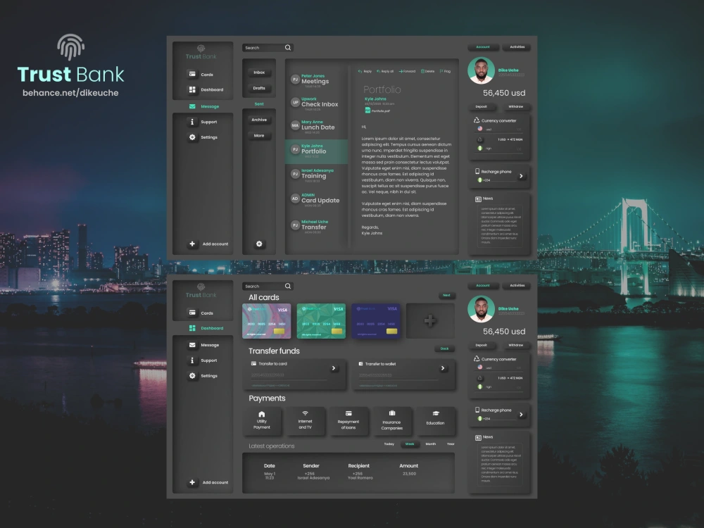 A modern Website UI/UX ready for development | Upwork