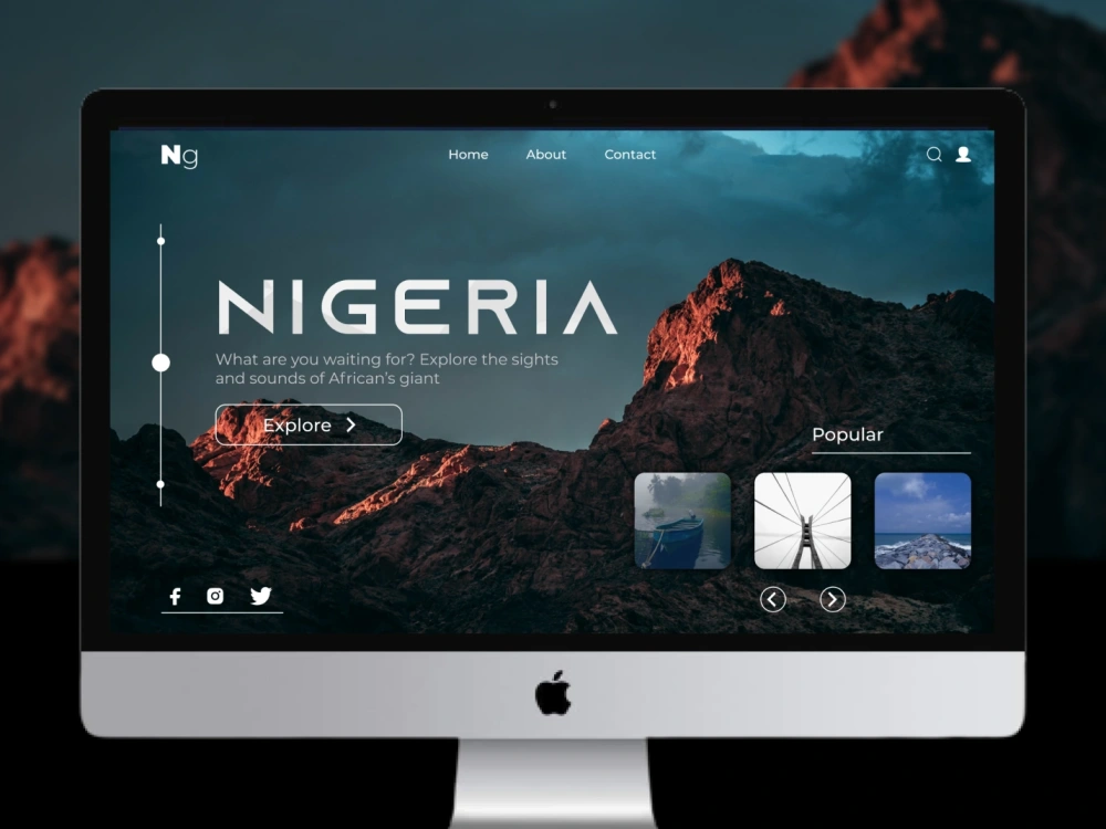A modern Website UI/UX ready for development | Upwork