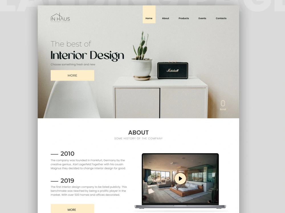 A modern Website UI/UX ready for development | Upwork