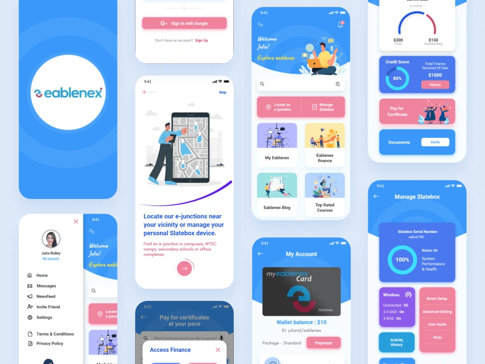 An amazing UI/UX design for mobile app | Upwork